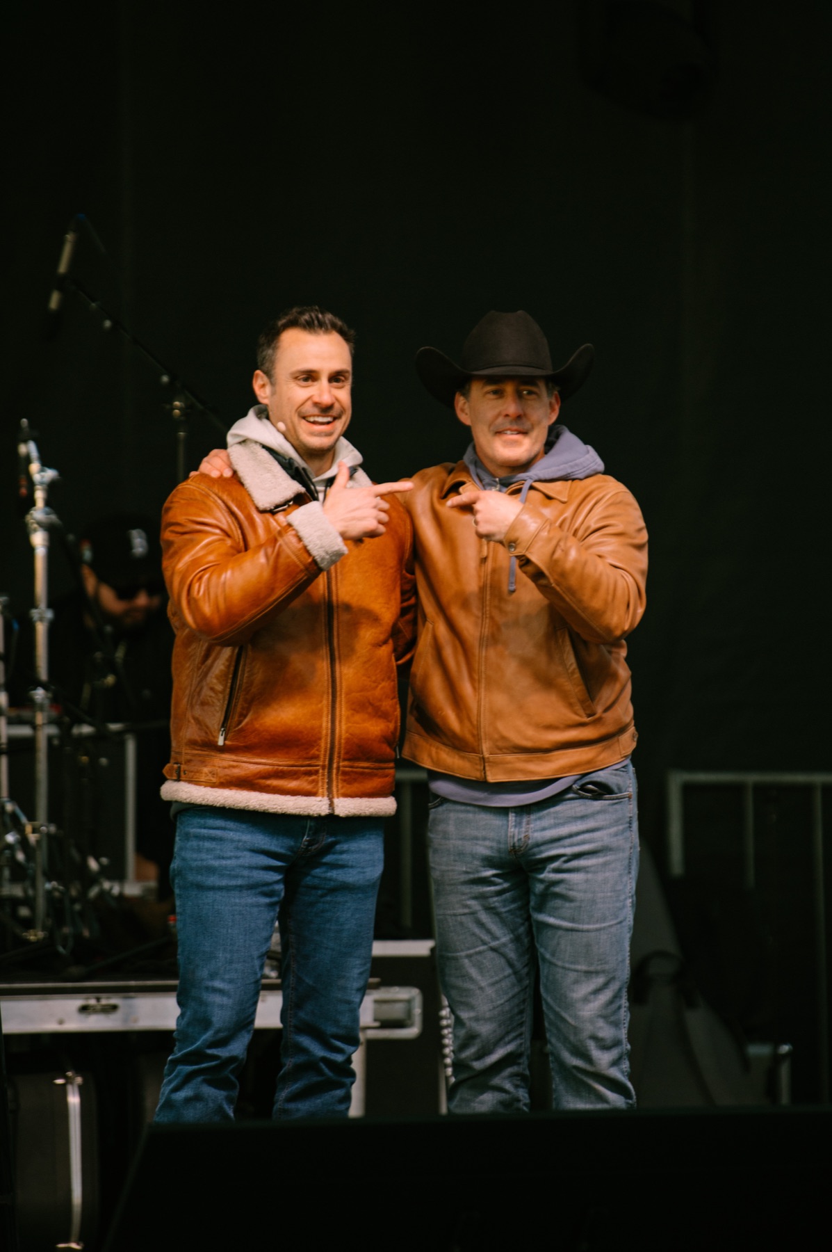 Speakers together on stage at the 2025 gathering