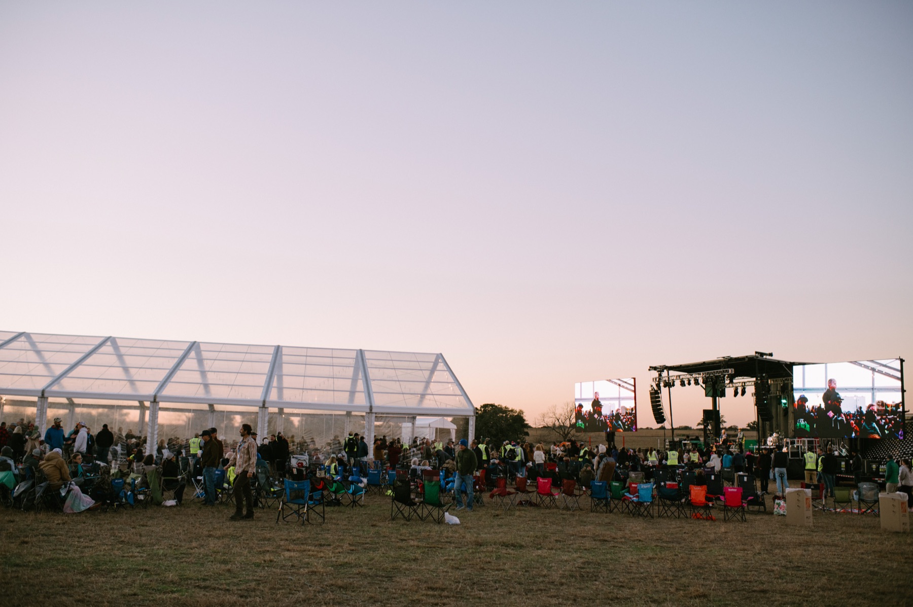 Late-afternoon light across the ranch pasture